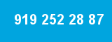 919 252 28 87 919 252 28 87